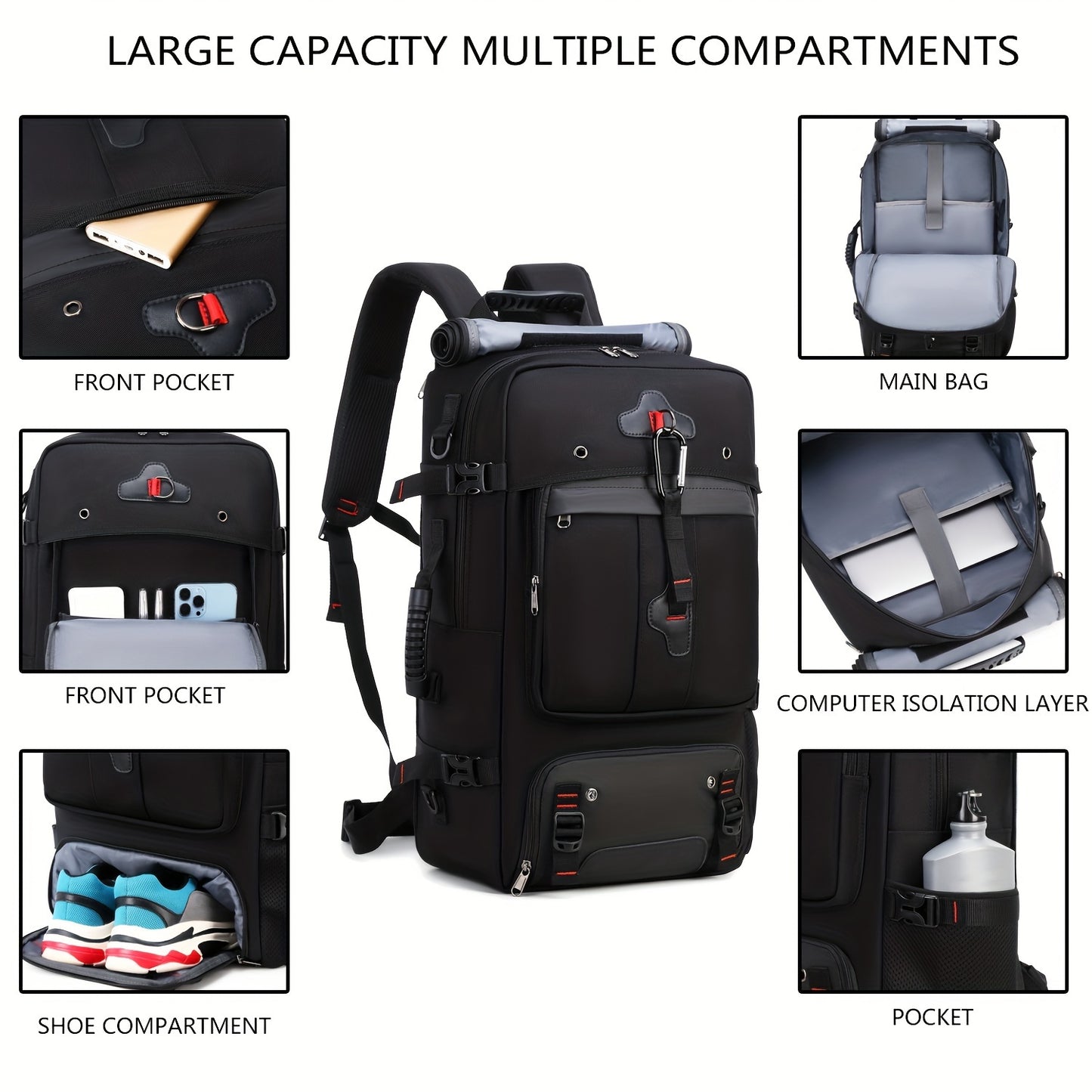 XLarge Capacity Travel Backpack