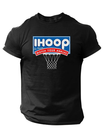 IHOOP Casual Short Sleeve Basketball T-Shirt