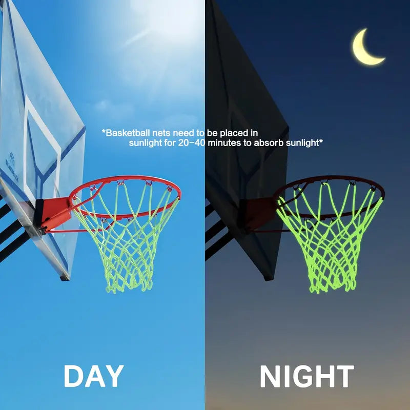 Glow in the Dark Basketball Net - Heavy Duty