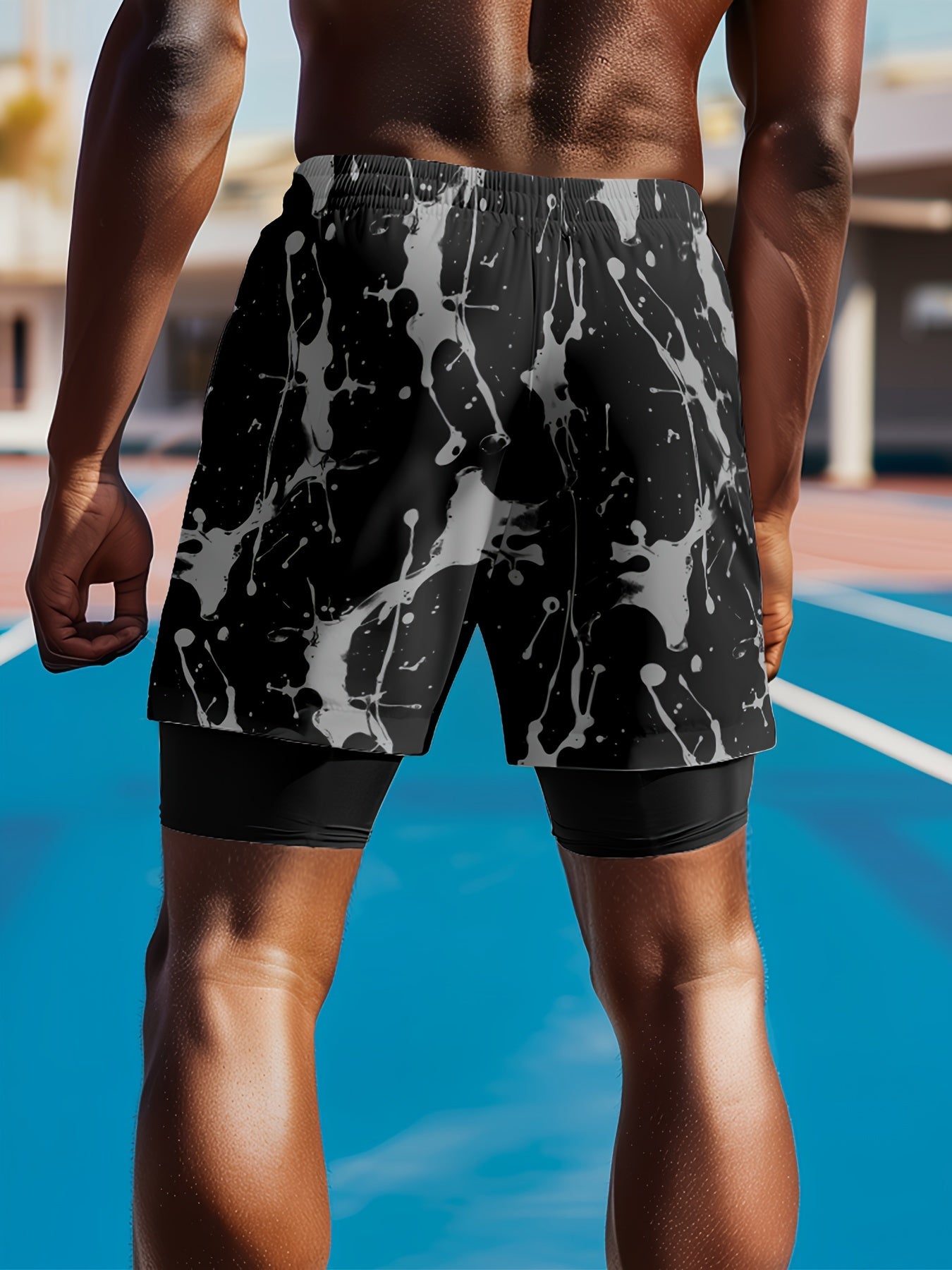 Digital Boys 2 in 1 Basketball Training Shorts - StreetWear