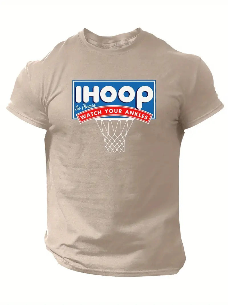 IHOOP Casual Short Sleeve Basketball T-Shirt